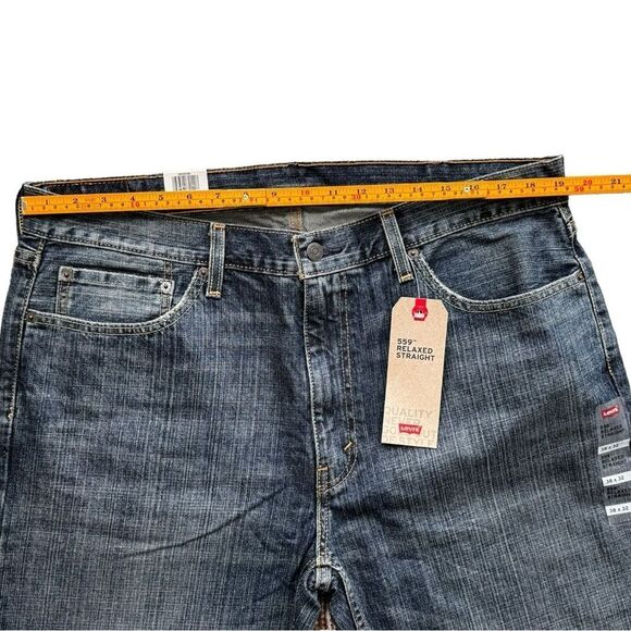 Levi’s 559 Men’s Relaxed Straight Blue Denim Jeans. 32x38. - Picture 3 of 12